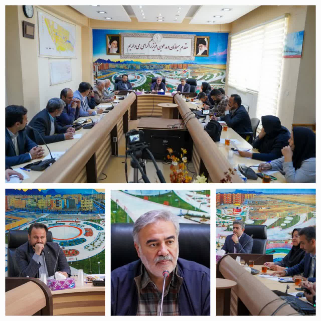 نشست خبری مدیرعامل شرکت عمران شهر بهارستان 