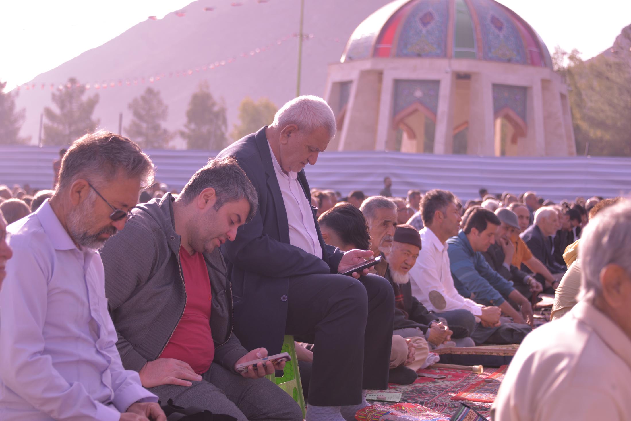 نماز عید فطر شهر بهارستان 